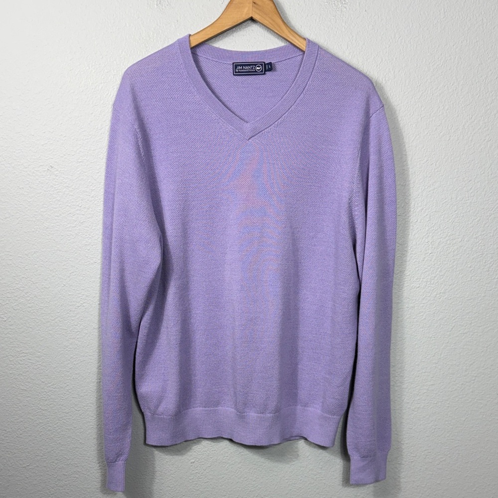 Vineyard Vines x Jim Nantz Men's Ocean Avenue V-Neck Sweater
